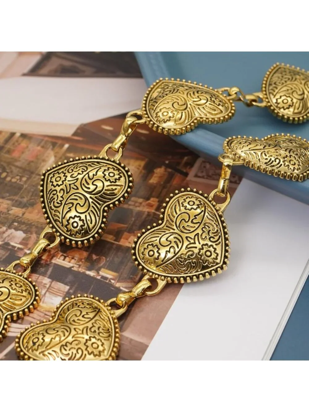 Adjustable Western Waist Chain Belt for Women - Stylish Cowgirl Accessory for